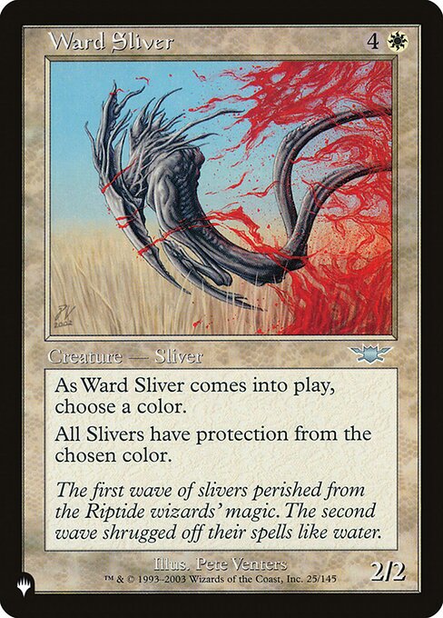 Slivoïde de garde|Ward Sliver