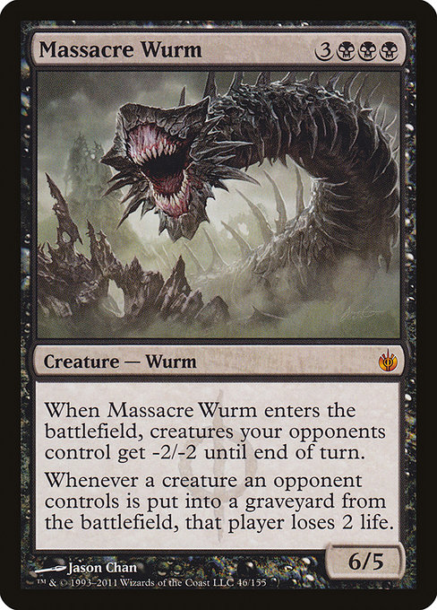 Massacre Wurm card image