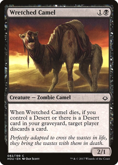 Wretched Camel card image