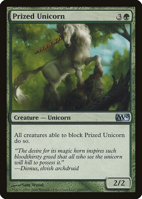 Prized Unicorn card image