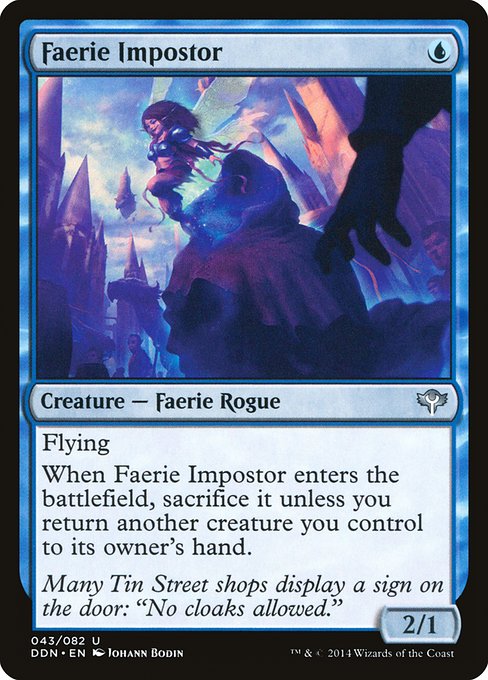 Faerie Impostor (Duel Decks: Speed vs. Cunning #43)