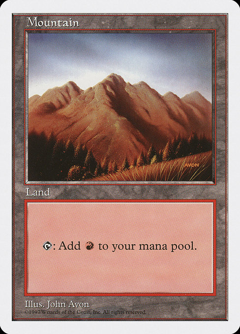 Mountain card image
