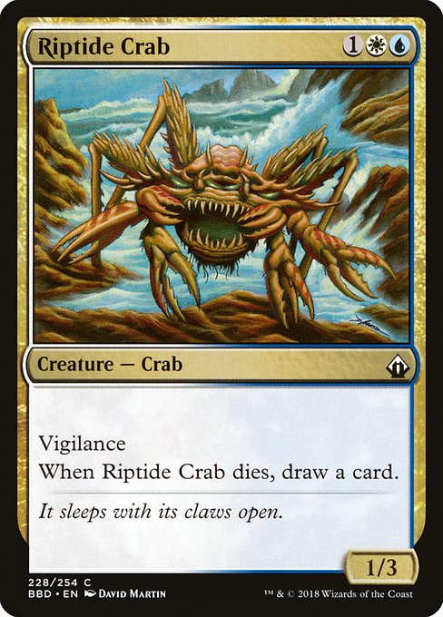 Riptide Crab (Battlebond #228)