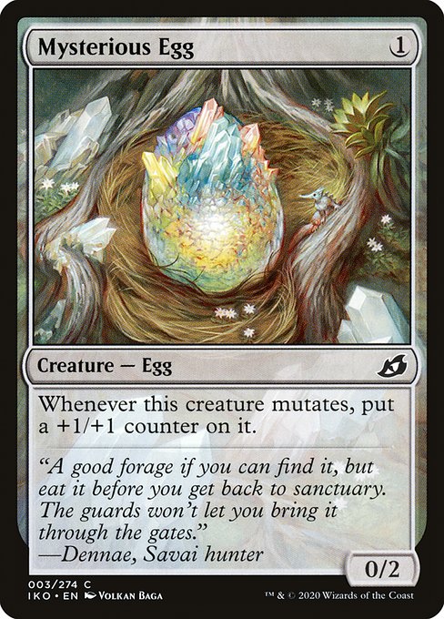 Œuf mystérieux|Mysterious Egg