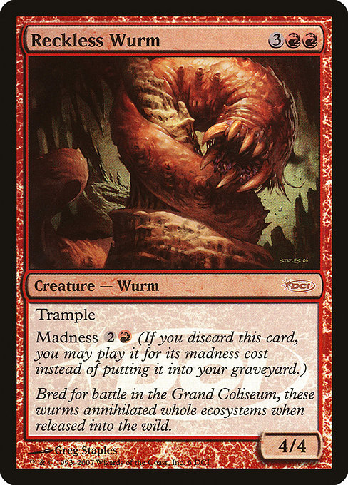 Reckless Wurm (DCI Promos #6)