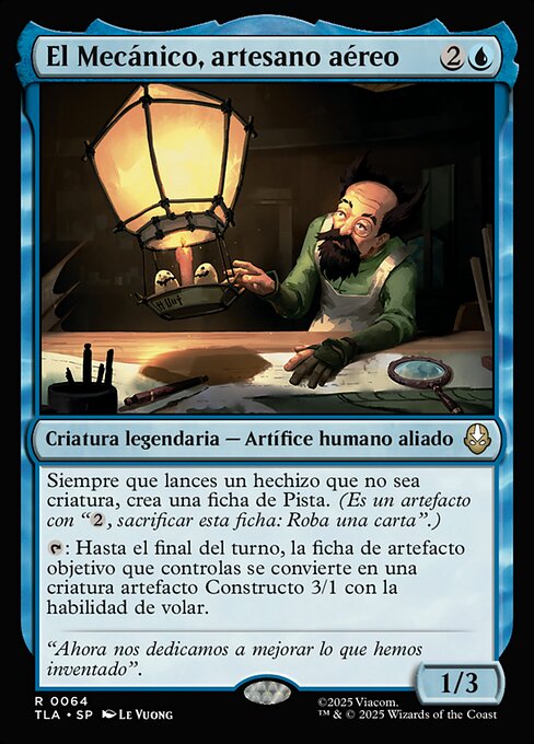 The Mechanist, Aerial Artisan