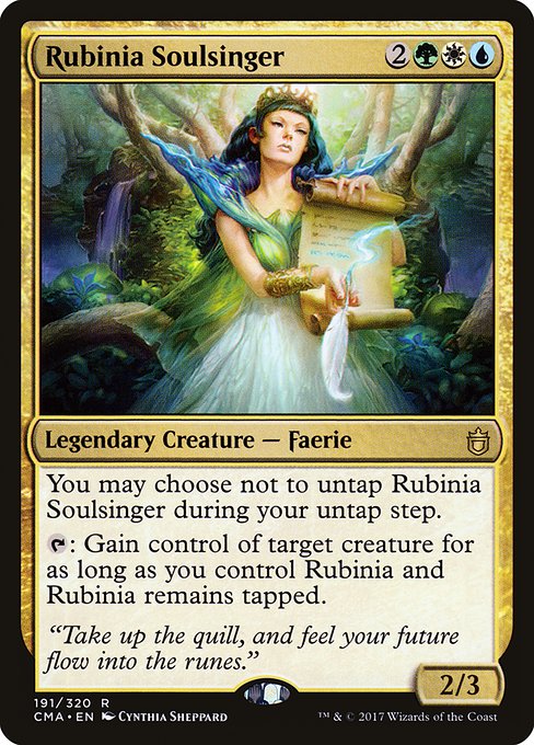 Rubinia Soulsinger (Commander Anthology #191)