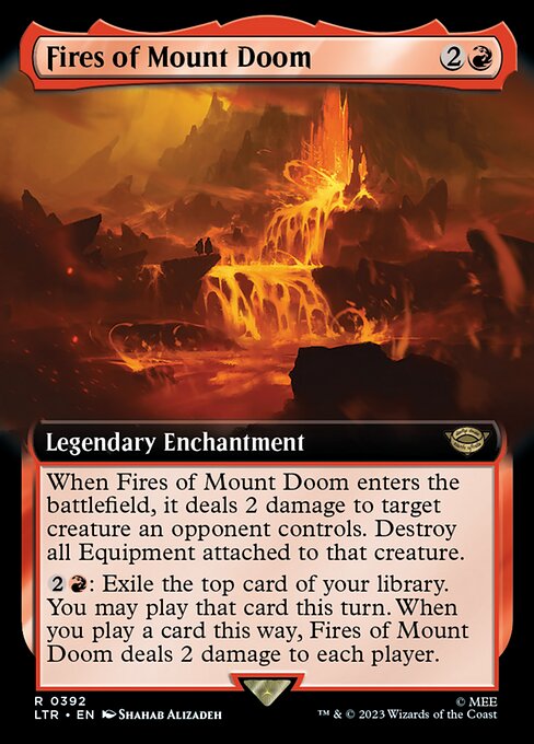 Fires of Mount Doom card image
