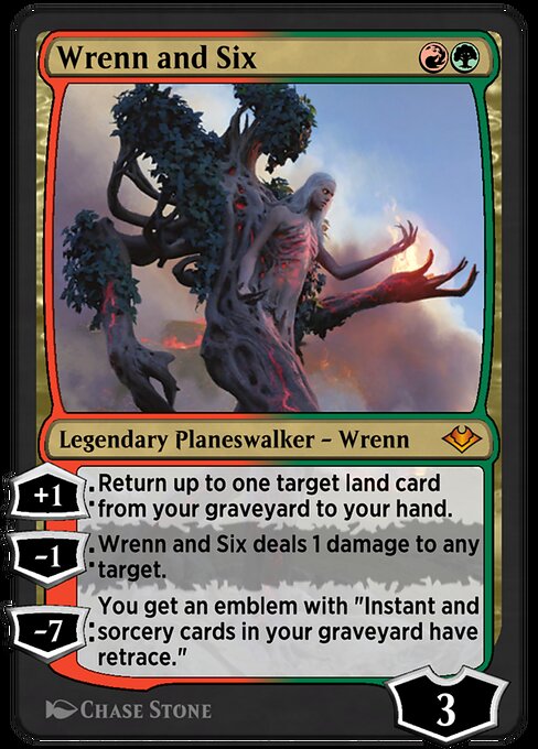 Wrenn and Six card