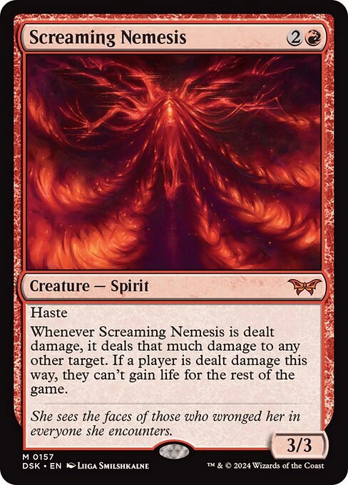 Screaming Nemesis (Duskmourn: House of Horror #157)