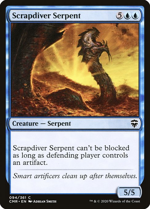 Scrapdiver Serpent (Commander Legends #94)