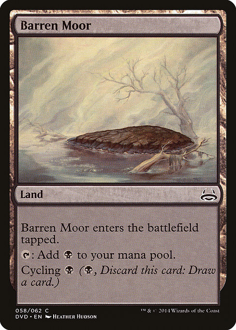 Barren Moor (Duel Decks Anthology: Divine vs. Demonic #58)