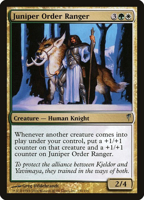 Juniper Order Ranger (Coldsnap #130)