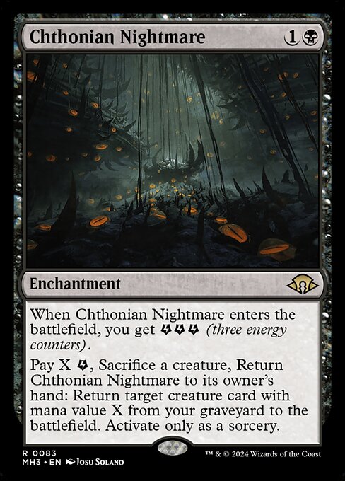 Chthonian Nightmare (mh3) 83 Chthonian Nightmare (mh3) 83