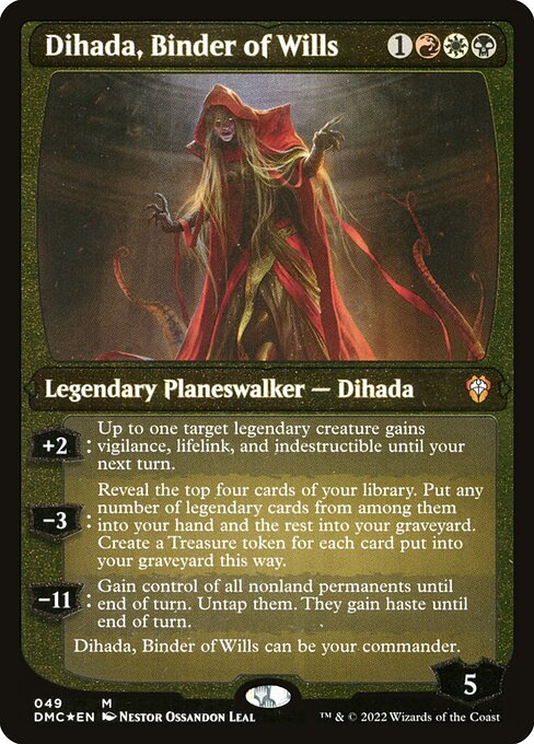 Dihada, Binder of Wills (Dominaria United Commander #49)