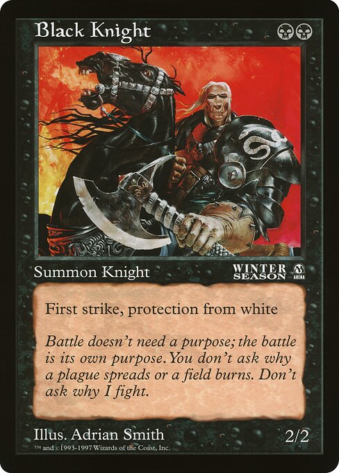 Black Knight (Oversized League Prizes #31)