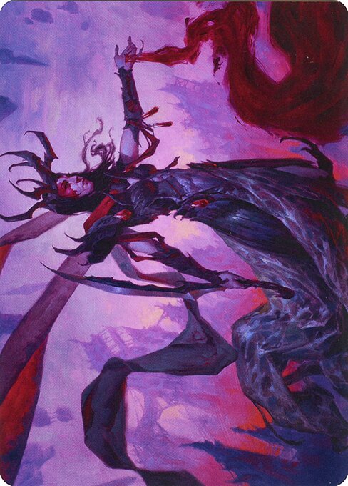 Drana, the Last Bloodchief // Drana, the Last Bloodchief (Zendikar Rising Art Series #54)