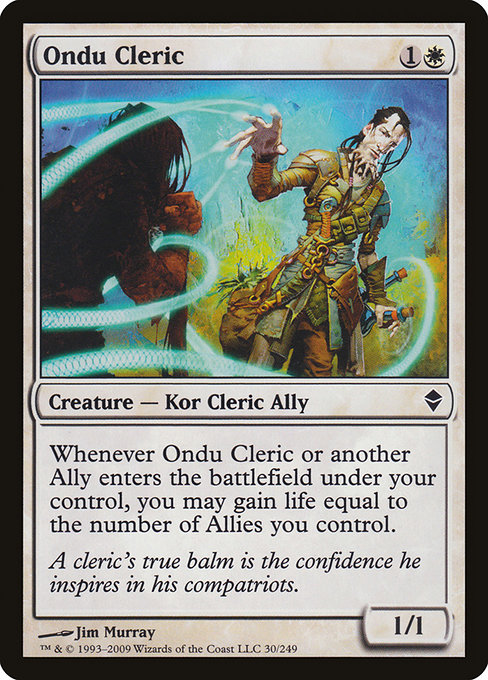 Ondu Cleric (Zendikar #30)