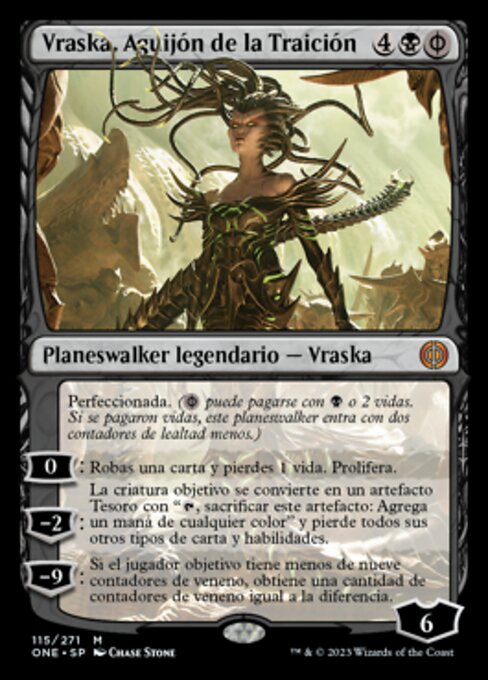 Vraska, Betrayal's Sting (Phyrexia: All Will Be One #115)