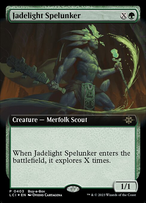 Spéléologue jadefeu|Jadelight Spelunker