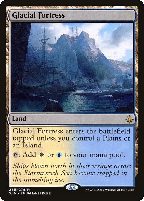 Glacial Fortress (Ixalan #255)