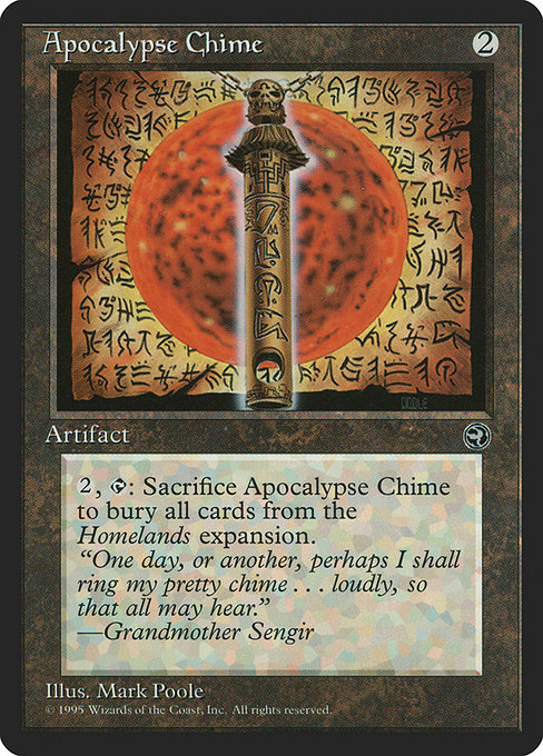 Apocalypse Chime (Homelands #101)