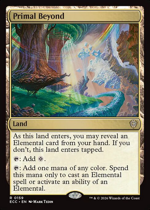 Primal Beyond magic the gathering card art