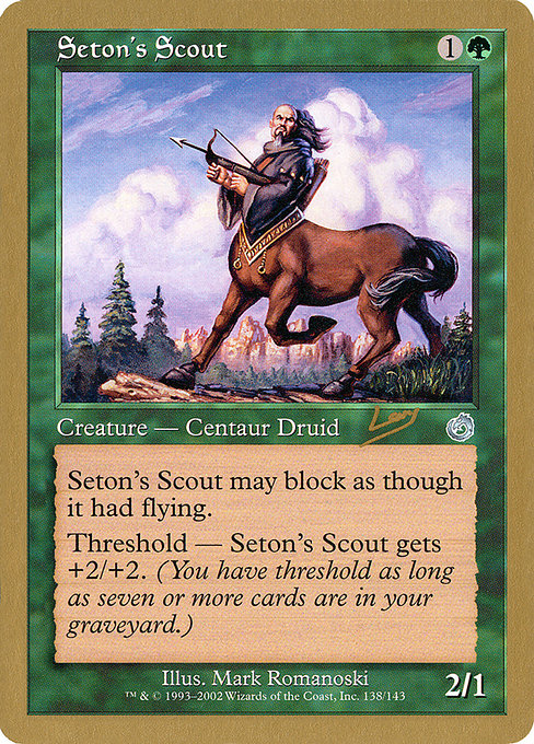Seton's Scout (World Championship Decks 2002 #rl138)