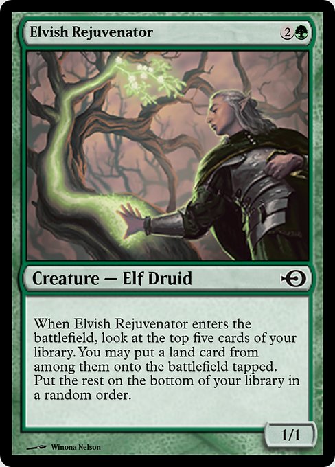 Elvish Rejuvenator (Magic Online Promos #69258)