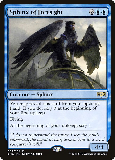 Sphinx of Foresight (RNA)
