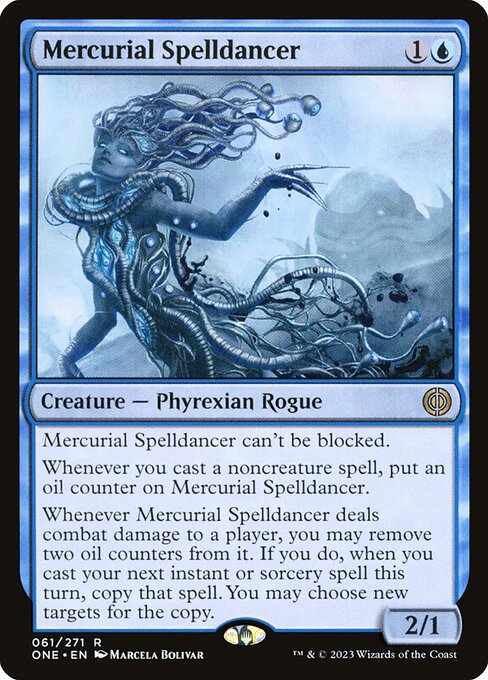 Mercurial Spelldancer (one) 61 Mercurial Spelldancer (one) 61