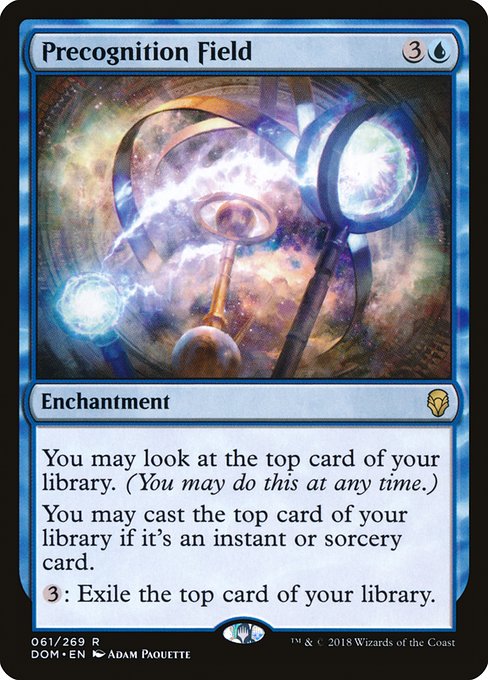 Precognition Field (Dominaria #61)