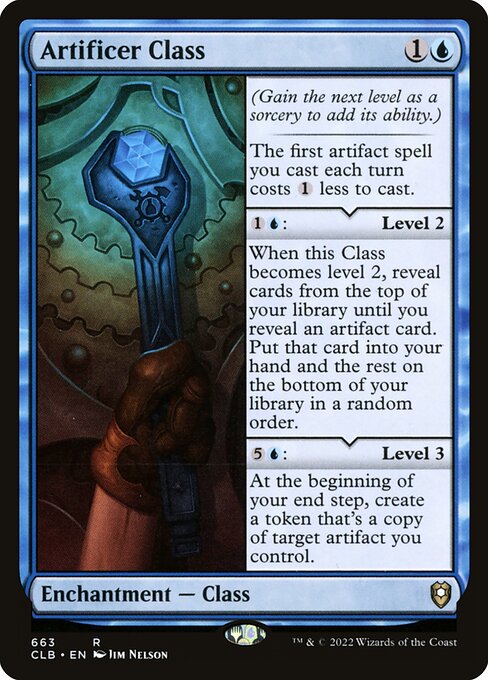 Artificer Class (clb) 663 Artificer Class (clb) 663
