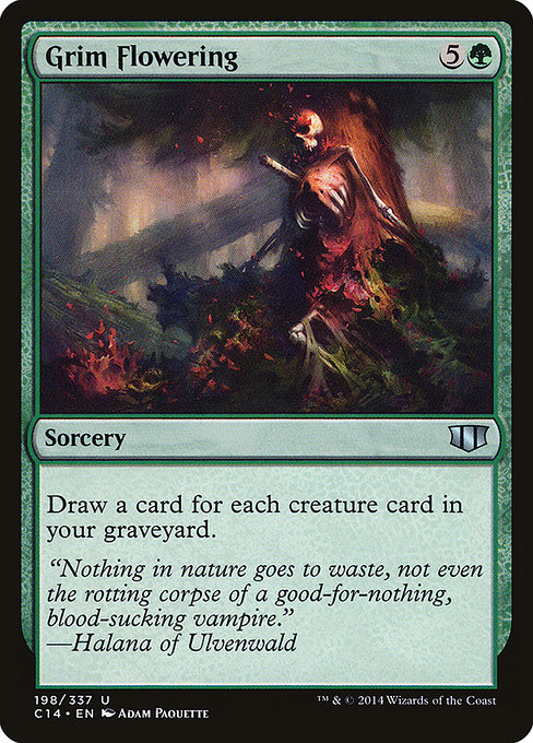 Grim Flowering (Commander 2014 #198)