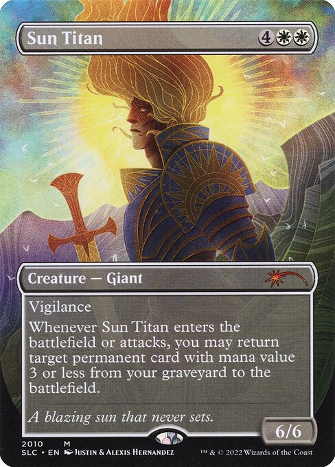 Titán solar (Secret Lair 30th Anniversary Countdown Kit)