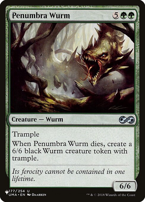 Penumbra Wurm (The List)