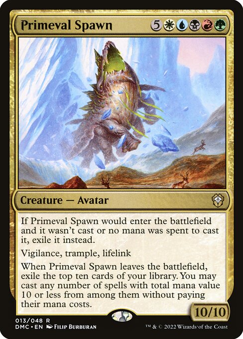 Primeval Spawn (Dominaria United Commander #13)