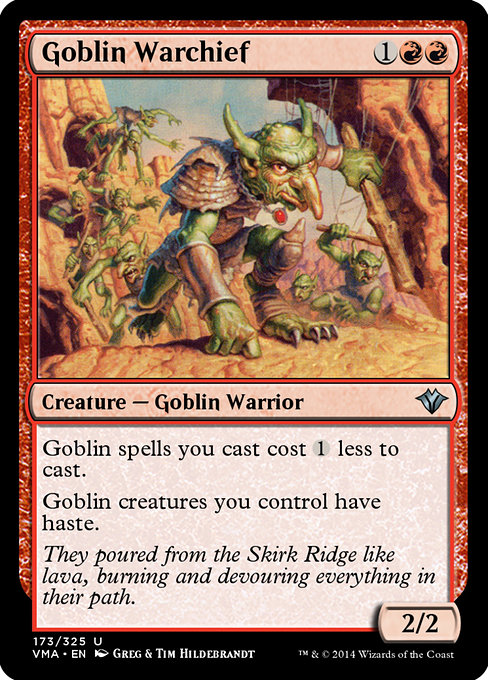 Goblin Warchief (Vintage Masters #173)