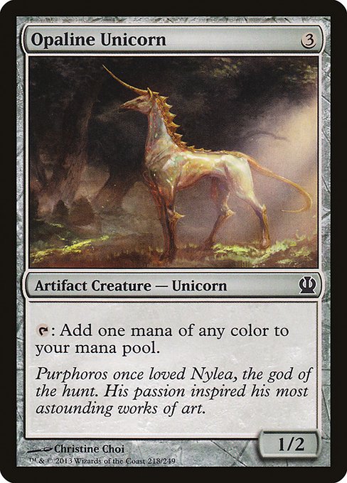 Opaline Unicorn card image