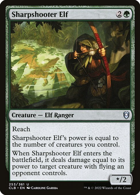 Sharpshooter Elf card image