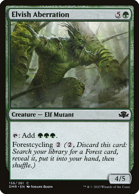 Elvish Aberration (Dominaria Remastered #156)