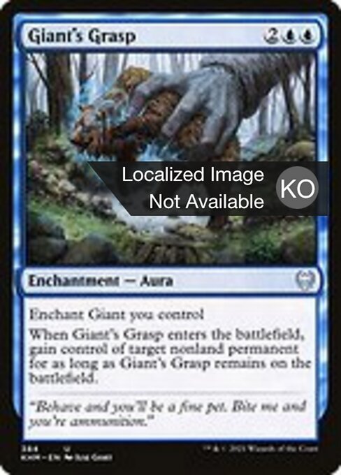 Giant's Grasp (Kaldheim #384)
