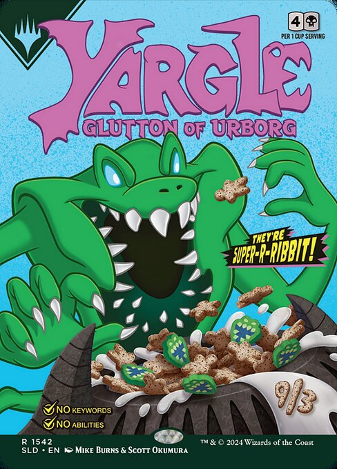 Yargle, Glutton of Urborg // Yargle, Glutton of Urborg (Secret Lair Drop #1542)