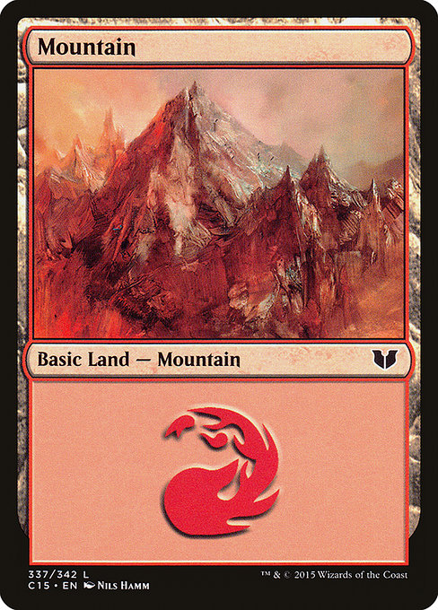Mountain (Commander 2015 #337)