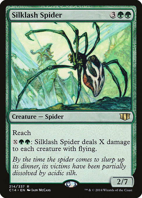 Silklash Spider (Commander 2014 #214)