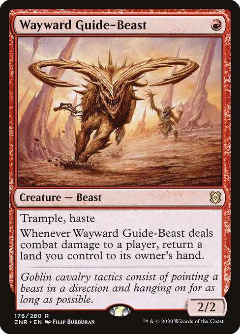 Wayward Guide-Beast (Zendikar Rising #176)