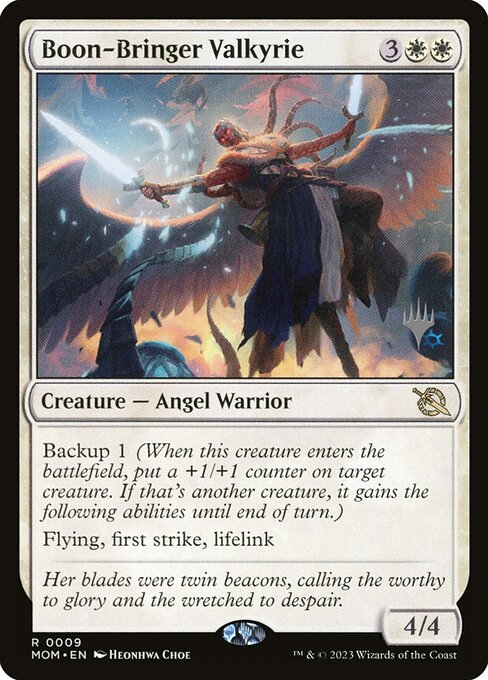 Boon-Bringer Valkyrie (March of the Machine Promos #9p)