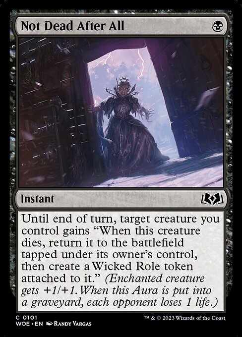 Not Dead After All (woe) 101 Not Dead After All (woe) 101