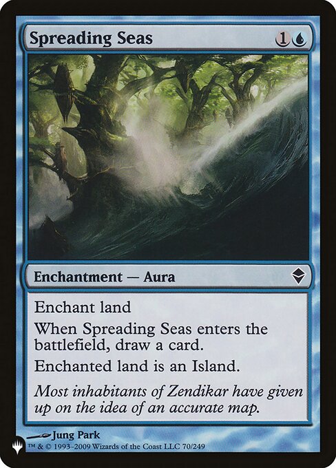 Spreading Seas (The List)