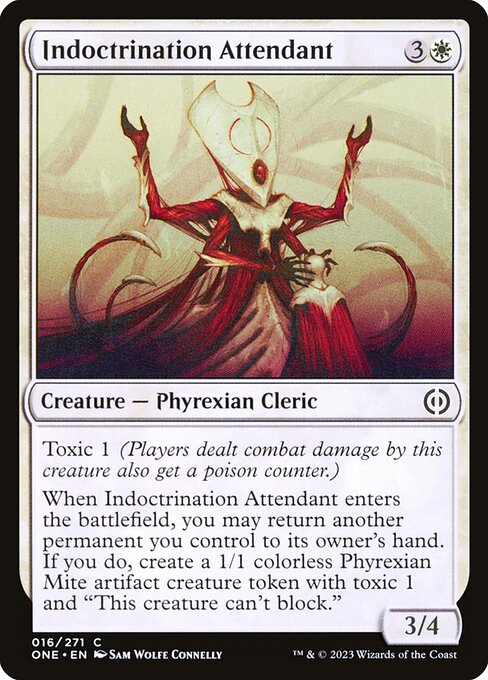 Indoctrination Attendant (Phyrexia: All Will Be One #16)